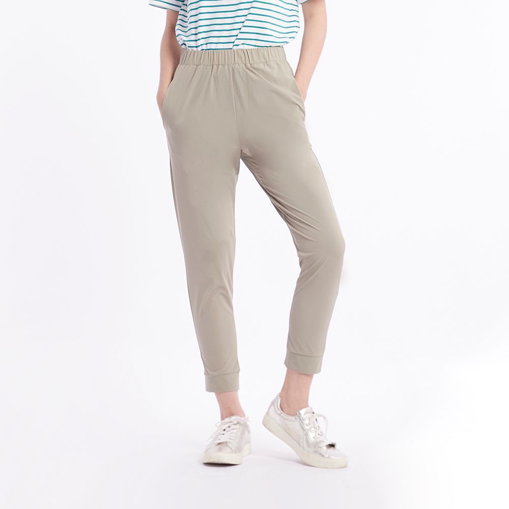 MESTYLE กางเกงขายาว สีกากี ไซซ์ L