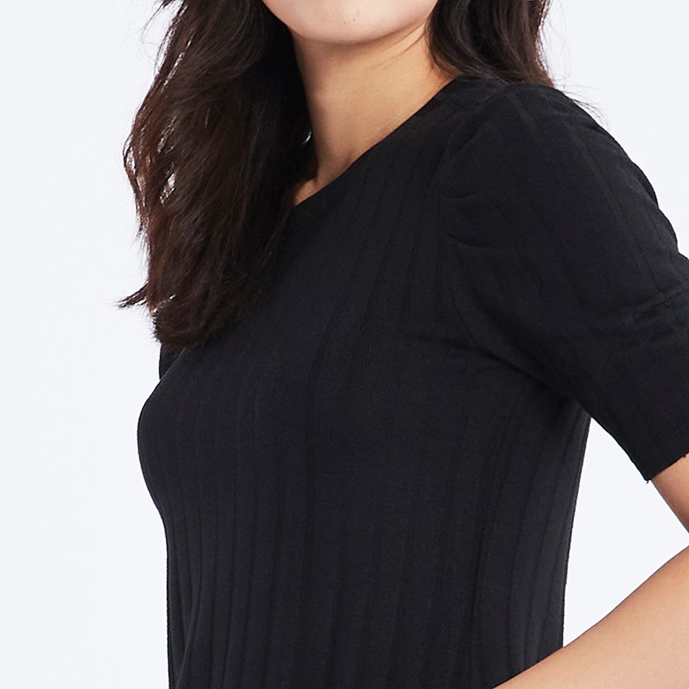 MESTYLE เสื้อสีพื้น ดำ ไซซ์ M