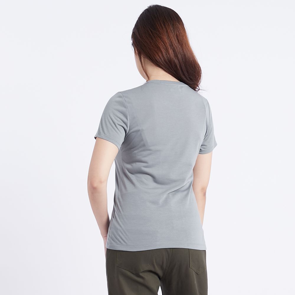 MESTYLE เสื้อคอกลมสีพื้น เทา ไซซ์ M