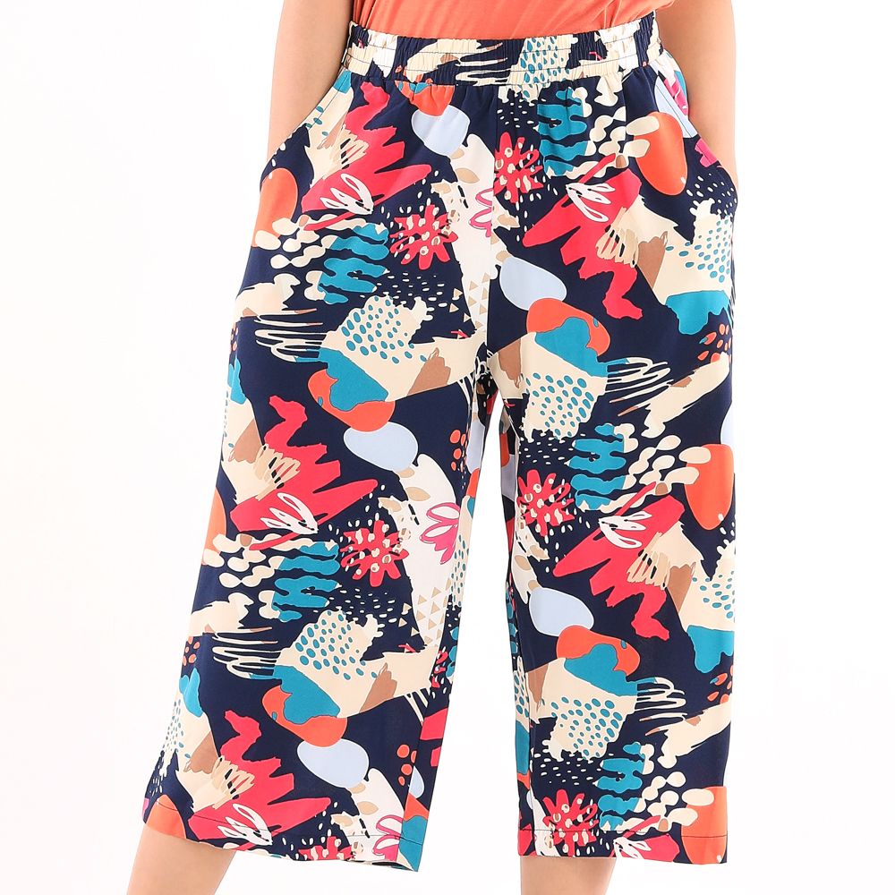 ME STYLE PRINTED CAPRI MIX COLOR M
