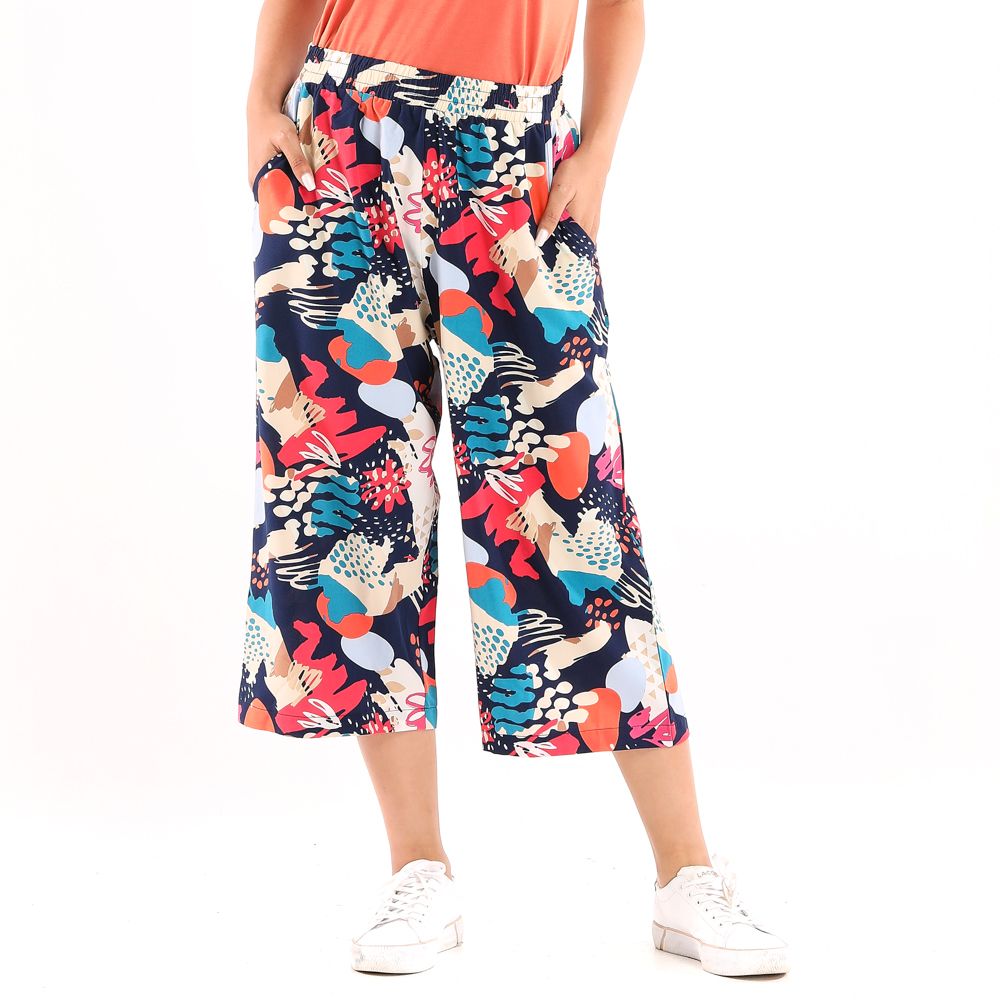 ME STYLE PRINTED CAPRI MIX COLOR M