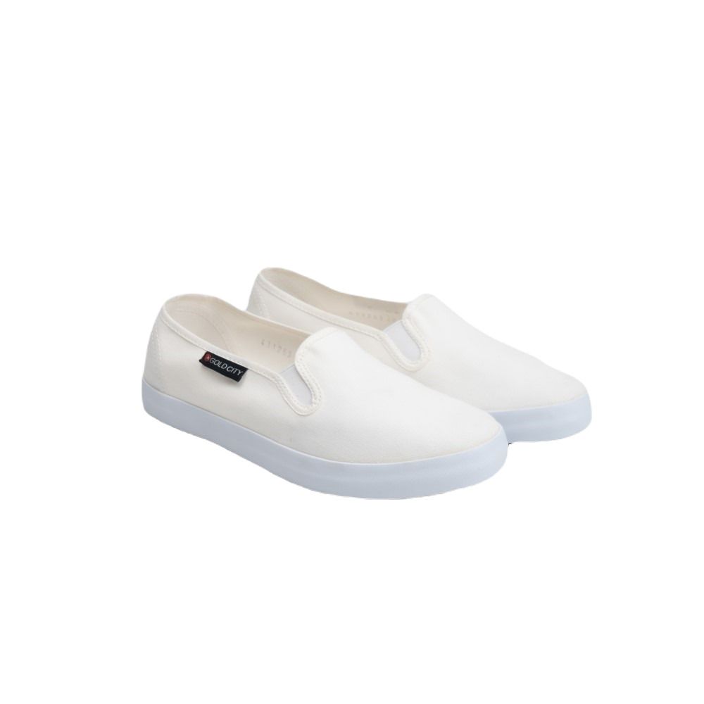 GOLD CITY รองเท้าผ้าใบชาย ครีม ไซส์ 43