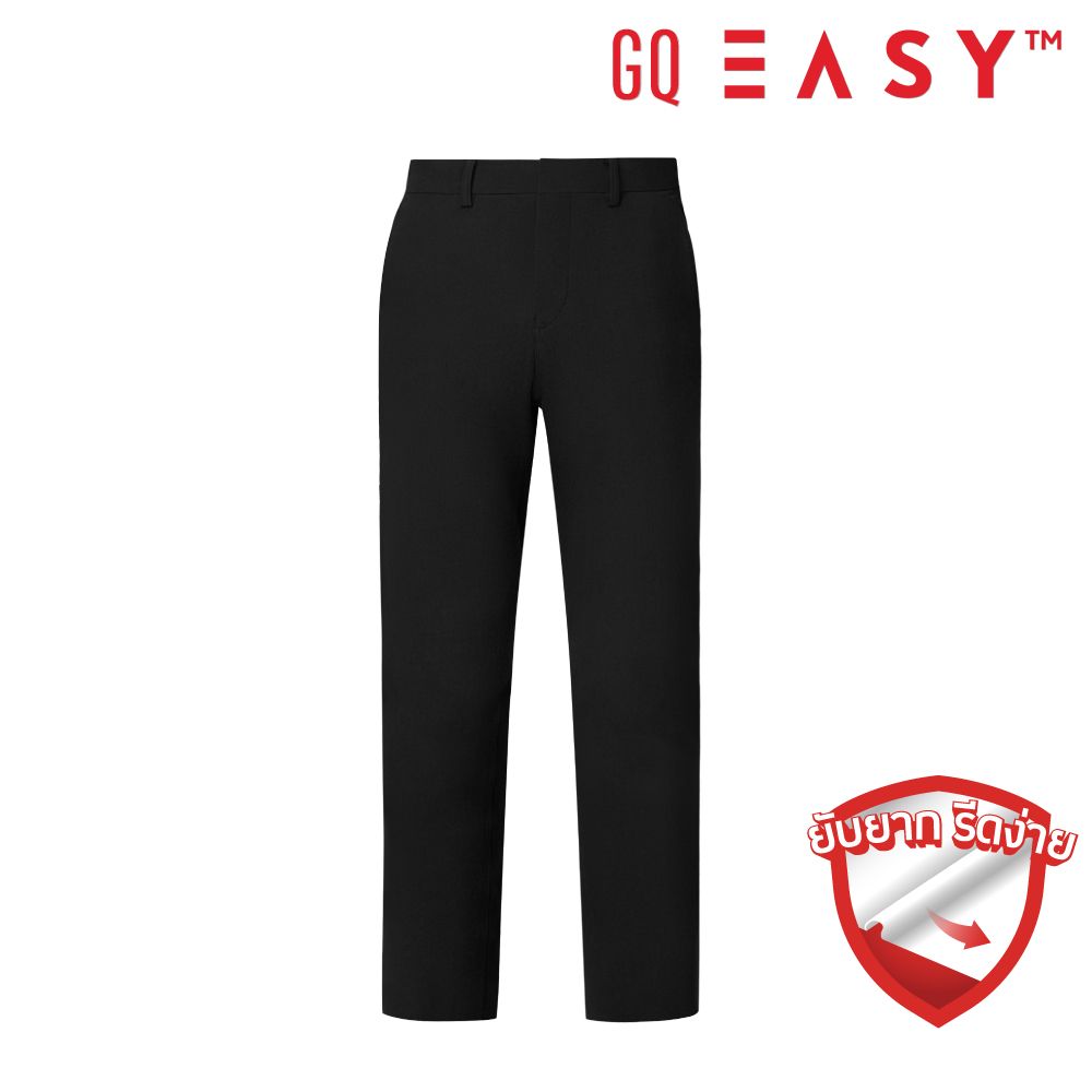 GQ EASY PANTS NON PLEAT BLACK 34