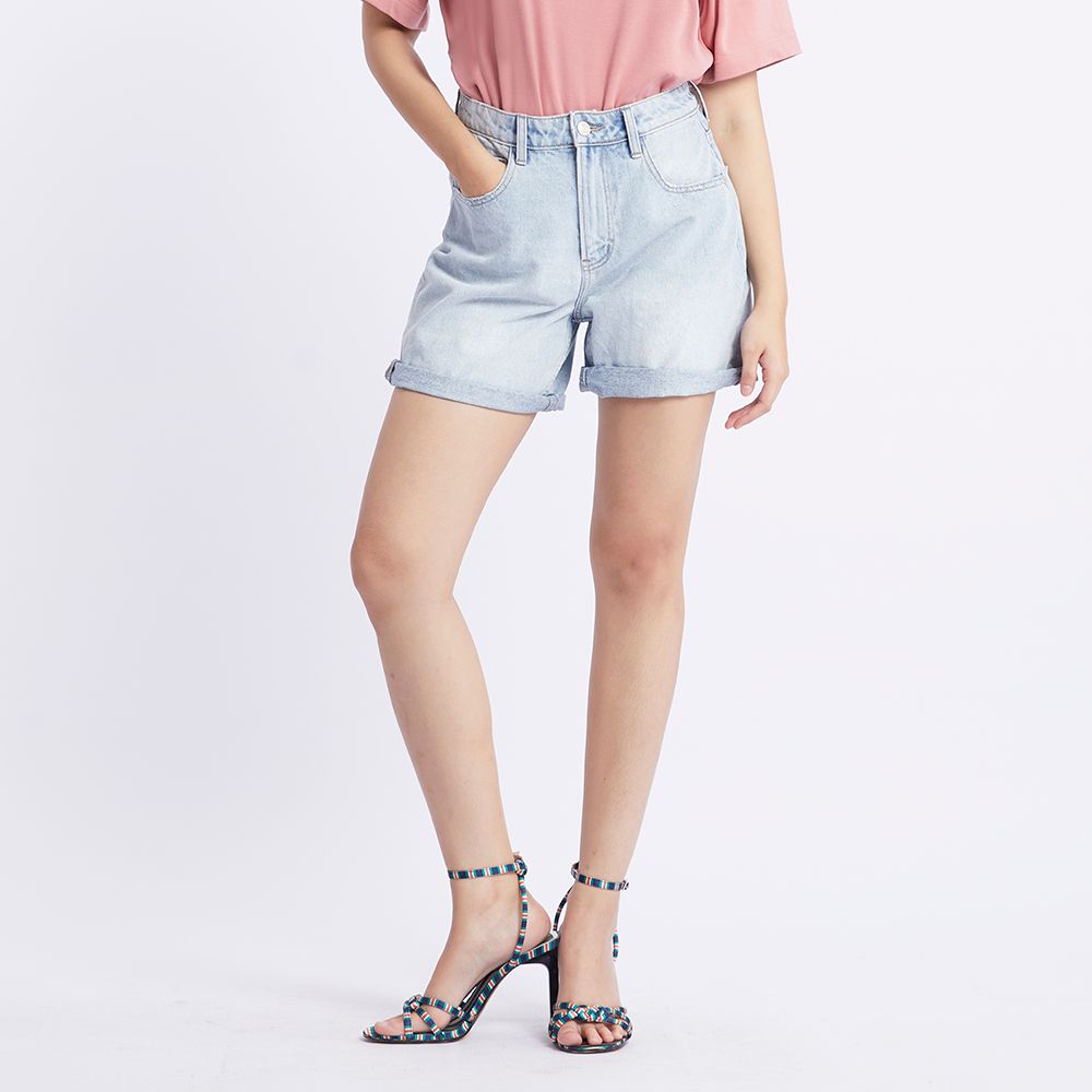 MESTYLE กางเกงยีนส์ผู้หญิงขาสั้น ไซซ์ L