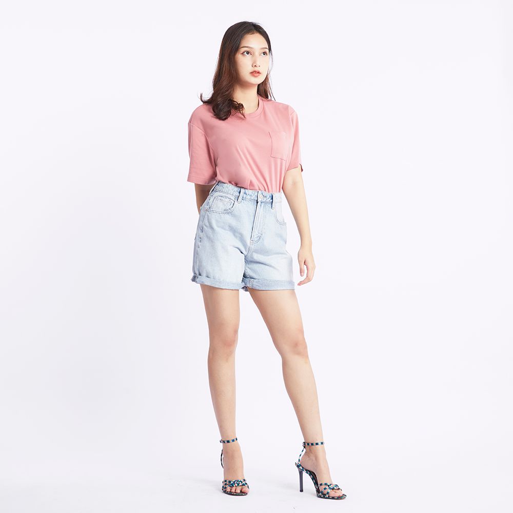 MESTYLE กางเกงยีนส์ผู้หญิงขาสั้น ไซซ์ L