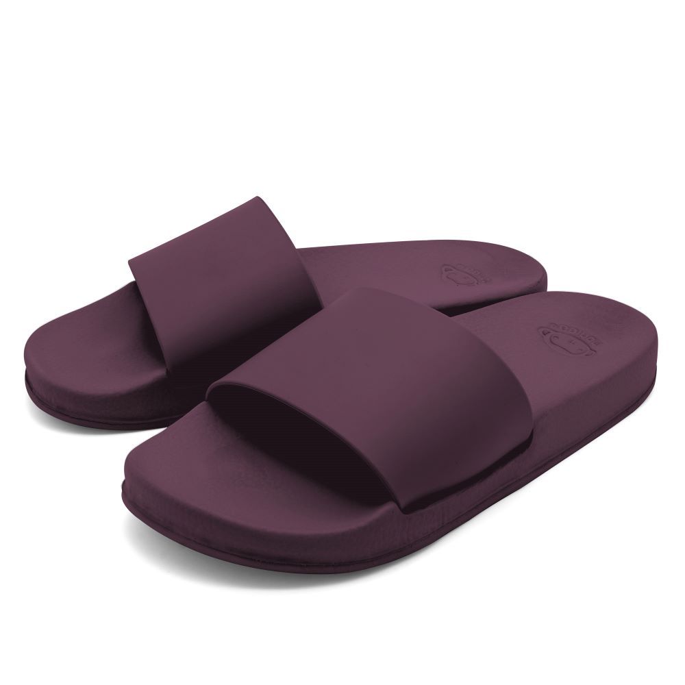 MONOBO รองเท้าแตะสตรี สีม่วง SIZE 7