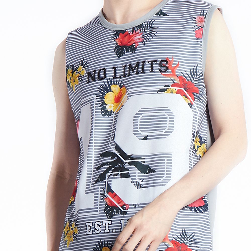 MESTYLE เสื้อแขนกุดสีเทา ไซส์ L