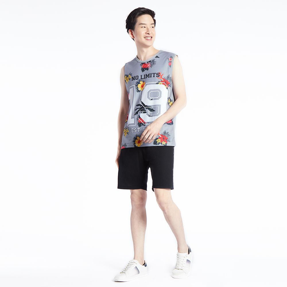 MESTYLE เสื้อแขนกุดสีเทา ไซส์ XL