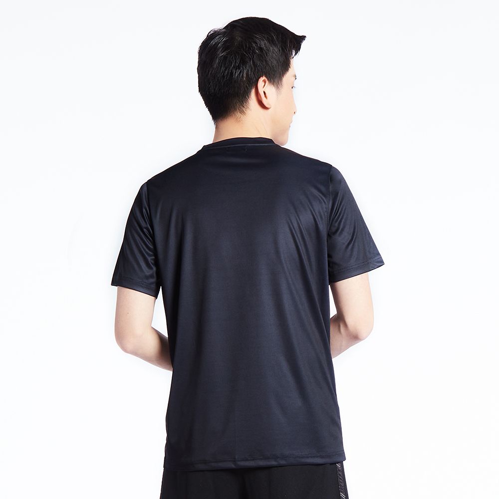 MESTYLE เสื้อกีฬาแขนสั้นสีดำ ไซซ์ M