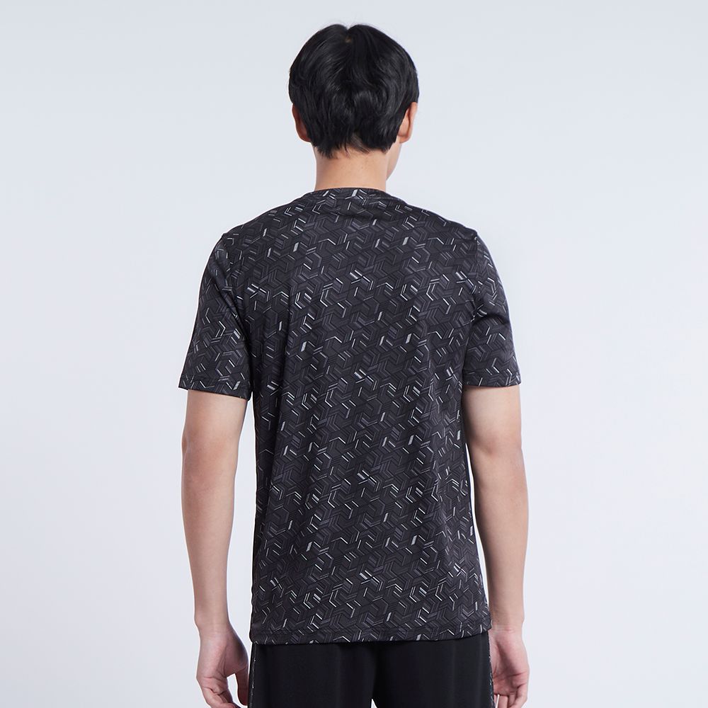 MESTYLE เสื้อกีฬาแขนสั้นสีดำ ไซซ์ M