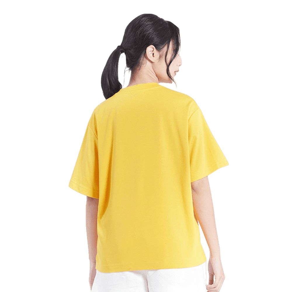 MESTYLE เสื้อยืด สีพื้น เหลือง ไซซ์ XL