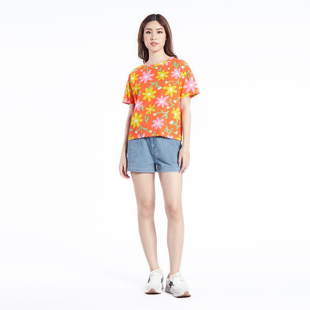 MESTYLE เสื้อยืด สีแดง ไซซ์ M