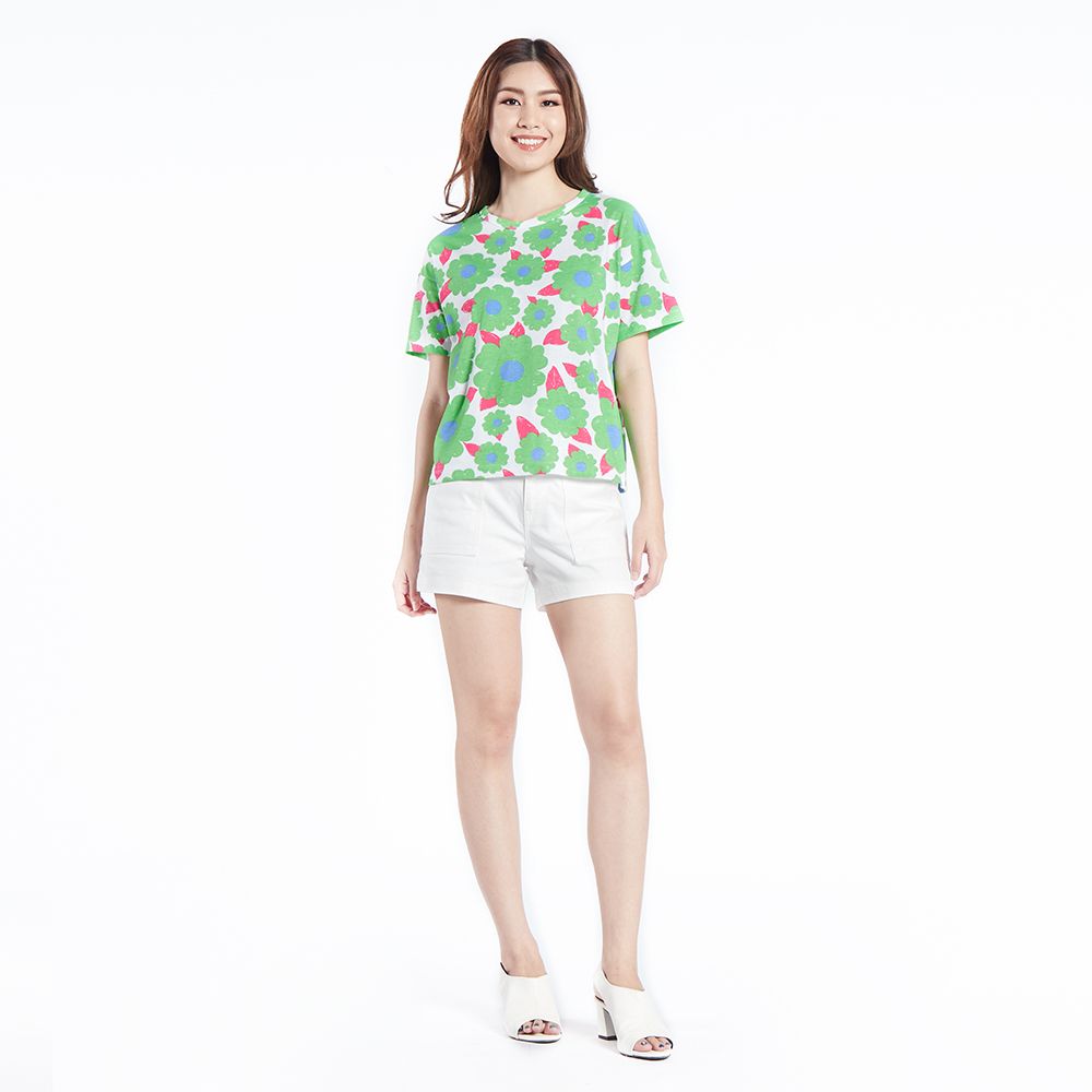 MESTYLE เสื้อยืด สีขาว ไซซ์ S