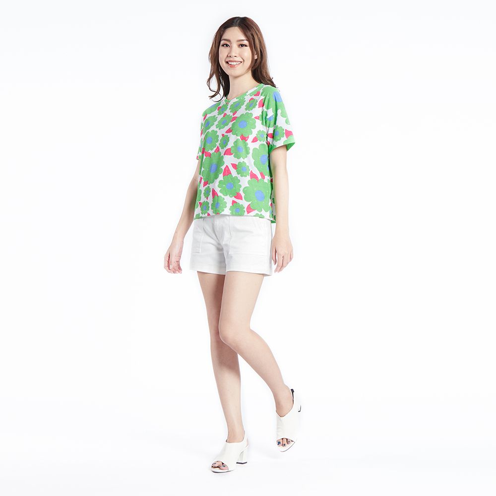 MESTYLE เสื้อยืด สีขาว ไซซ์ S