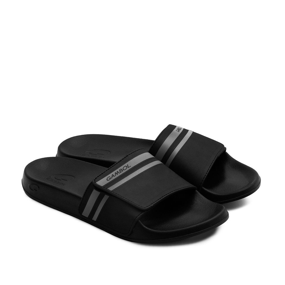 GAMBOL รองเท้าแตะชาย ดำ ไซส์ 43