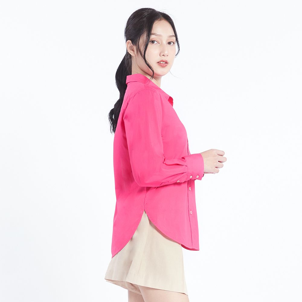 MESTYLE BLOUSE WITH DETAIL PINK SIZE M