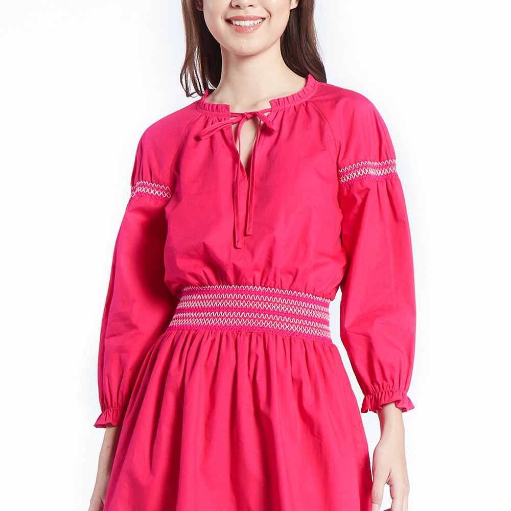 MESTYLE ชุดเดรส สีชมพู ไซซ์ M