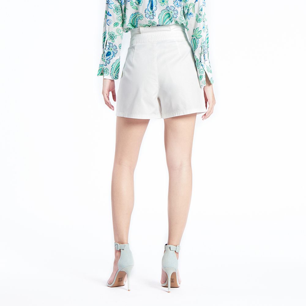 MESTYLE กางเกงขาสั้น สีขาว ไซซ์ M