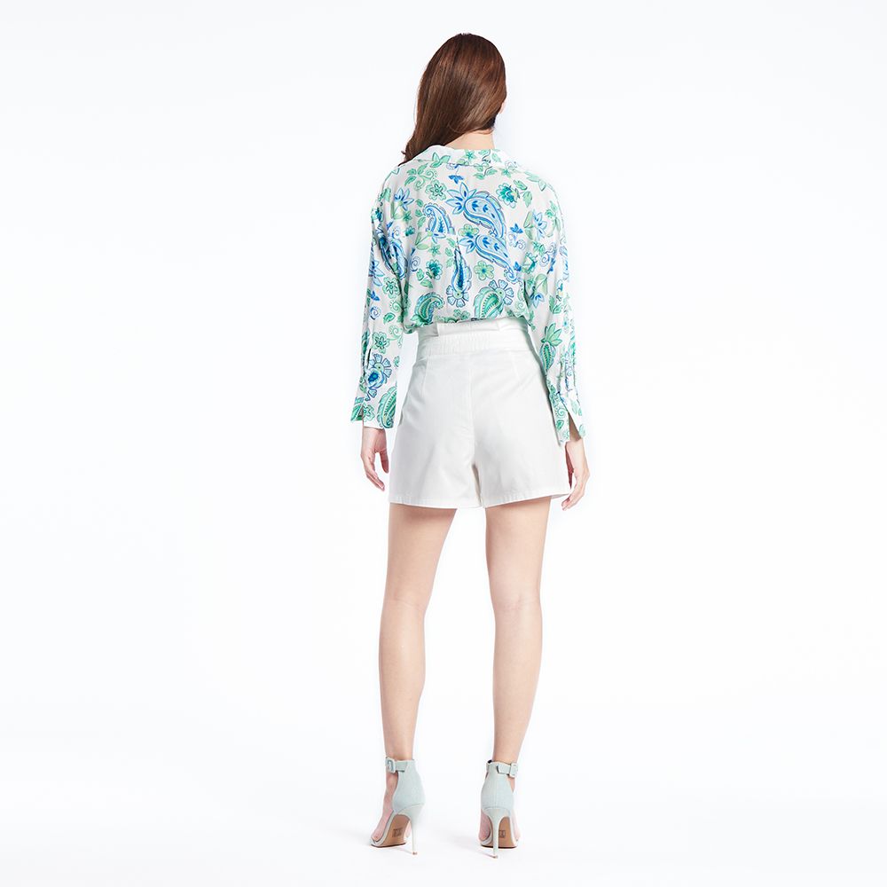 MESTYLE กางเกงขาสั้น สีขาว ไซซ์ M