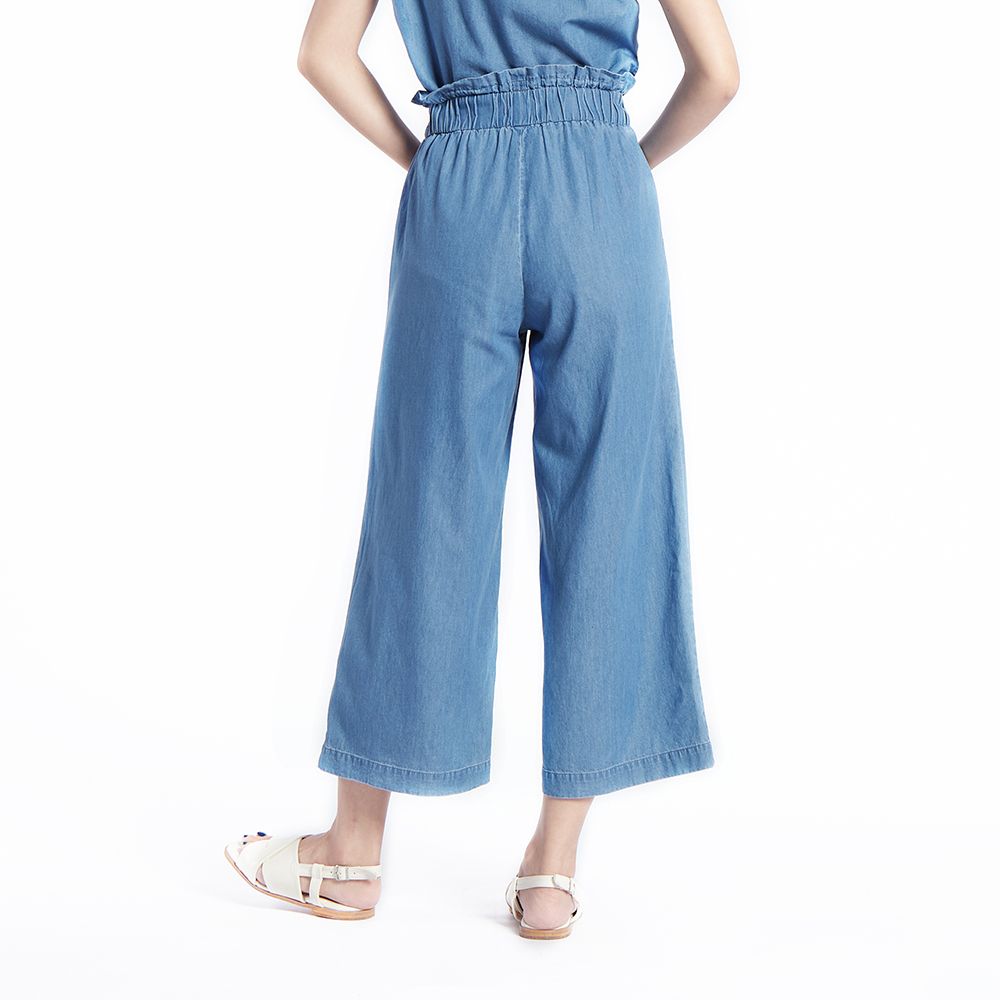 MESTYLE กางเกงยีนส์ขาบาน สีกลาง ไซซ์ S