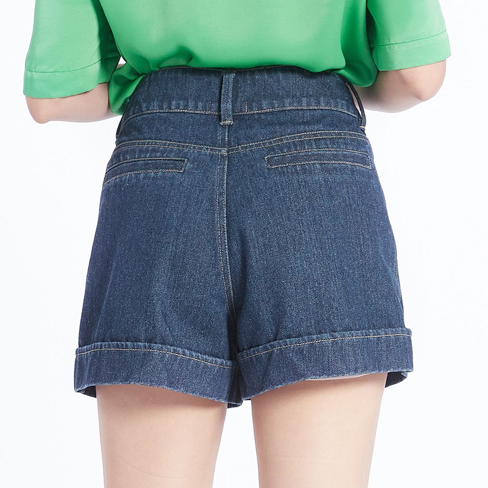 MESTYLE DENIM SHORTS DK BLUE SIZE XL