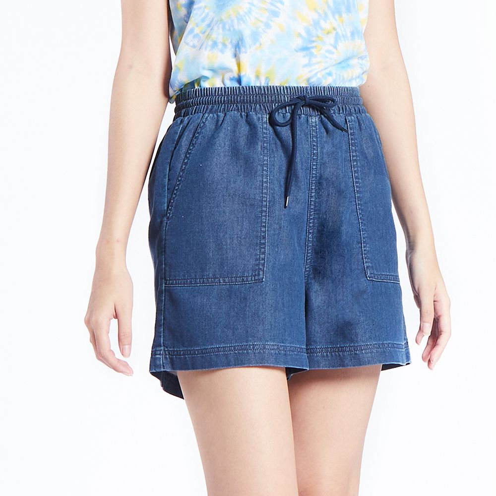 MESTYLE กางเกงยีนส์ขาสั้น สีกลาง ไซซ์ XL