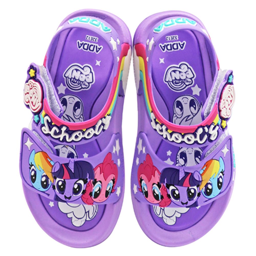 ADDA GIRL SLING BACK PONY PURPLE SIZE 13