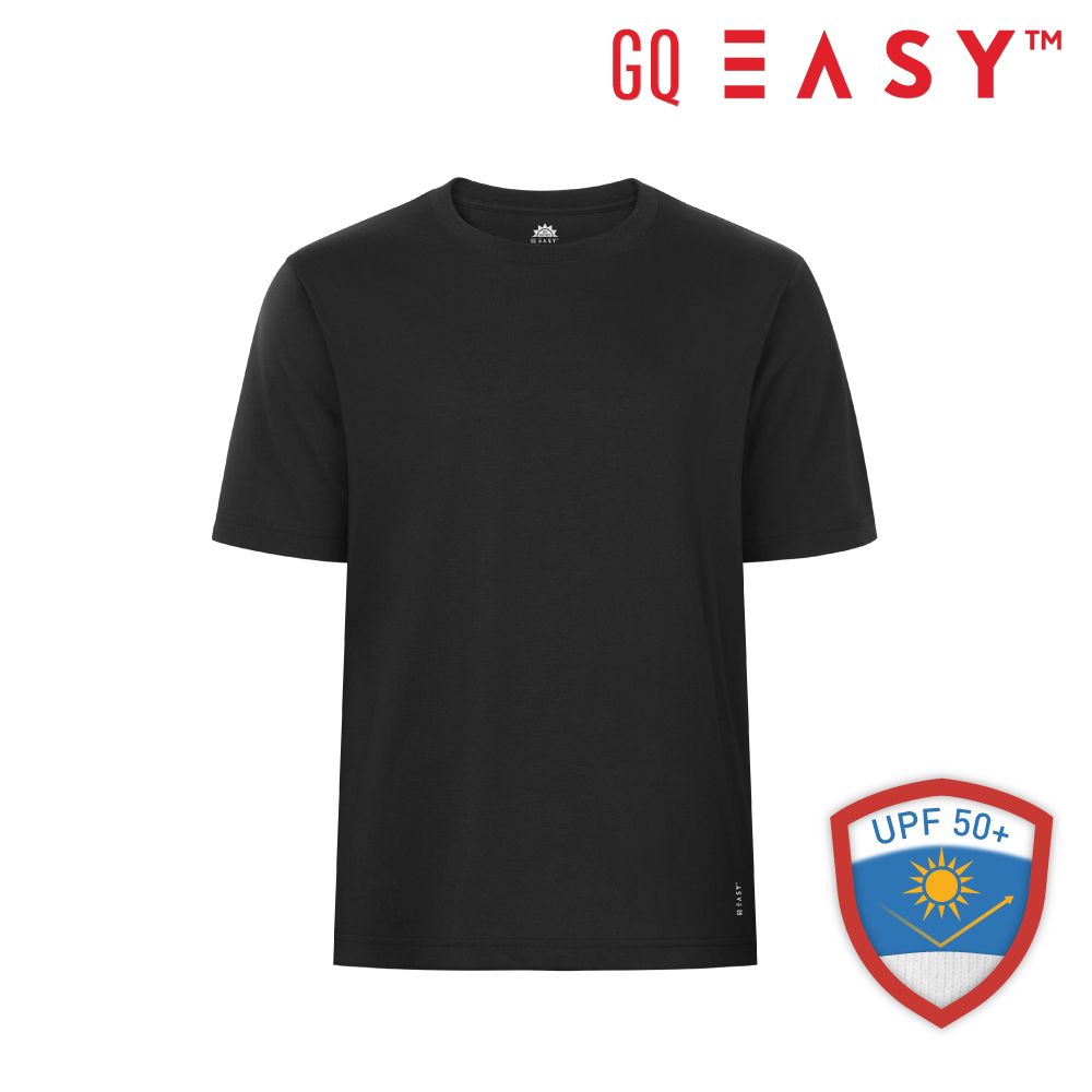 GQ TEE SHORTSLEEVE UV BLACK SIZE L