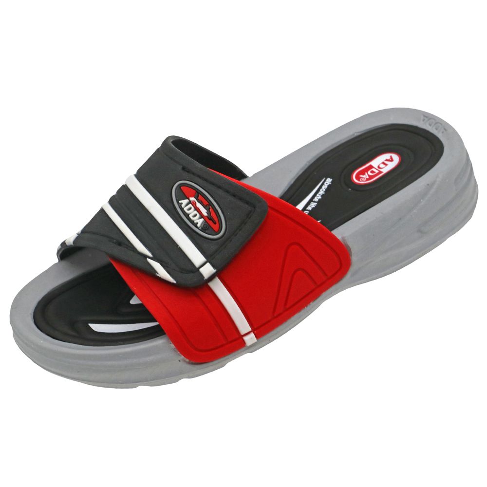 ADDAรองเท้าเด็กชายแตะสวม สีแดง SIZE 13
