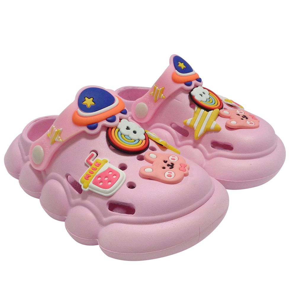 รองเท้าCLOGเด็กสีชมพู ไซส์ 29