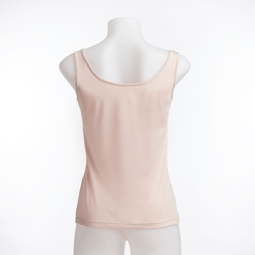 MESTYLE เสื้อกล้ามผู้หญิงผ้าไมโครสีเบจ ไซซ์ M