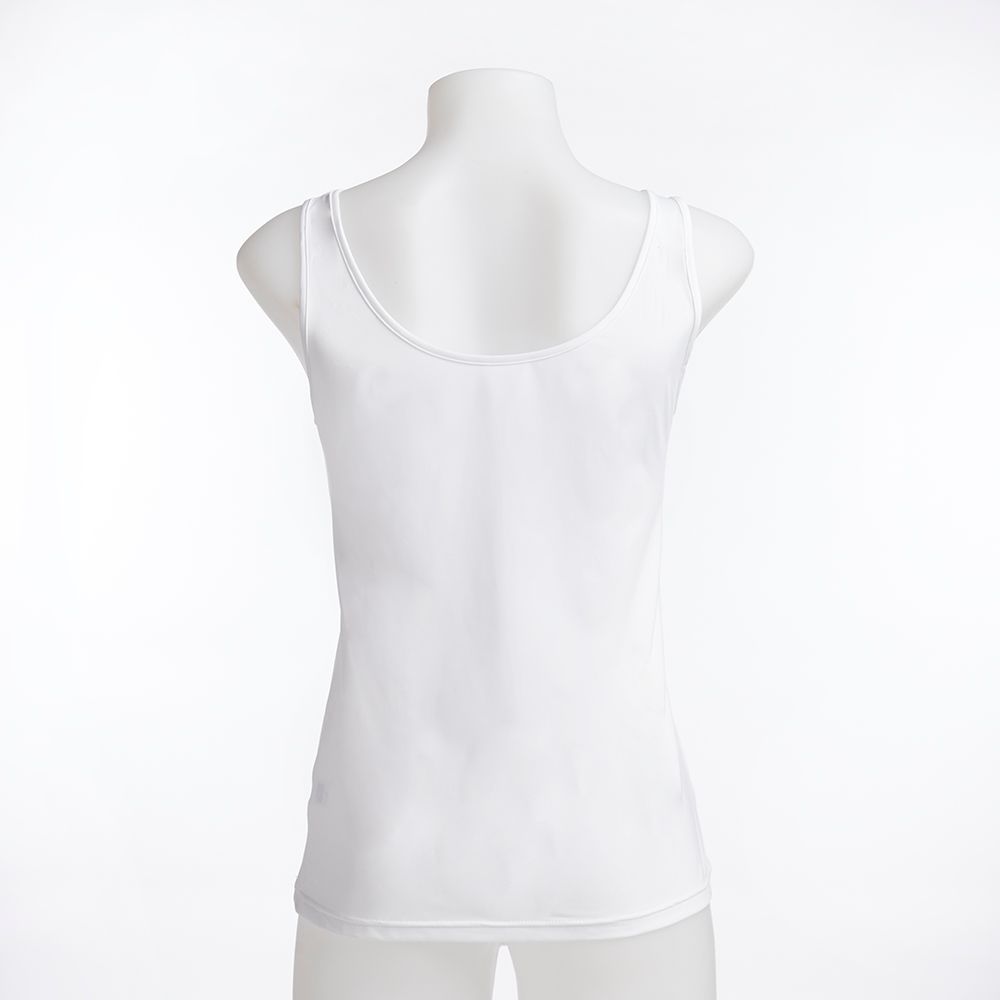 MESTYLE เสื้อกล้ามผู้หญิงผ้าไมโครสีขาว ไซซ์ M