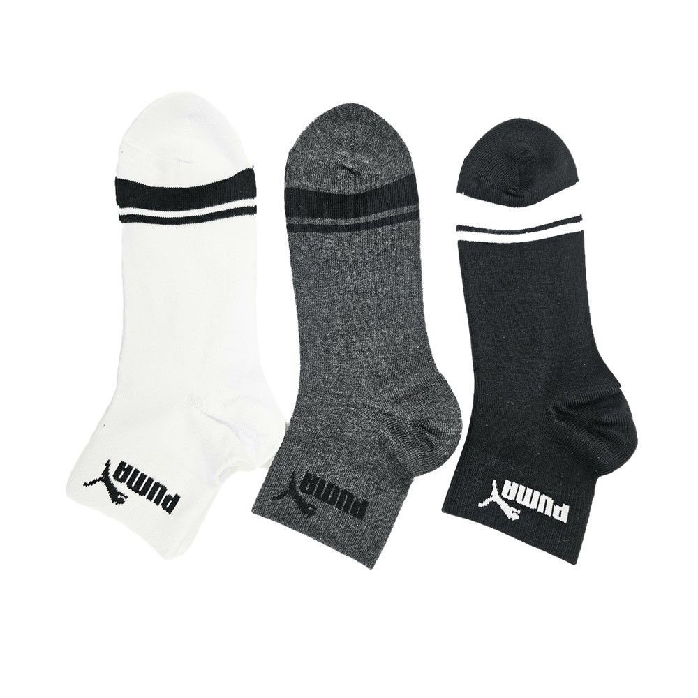 PUMA ถุงเท้าข้อสั้นคละสี P3 EACH (คละแบบ)