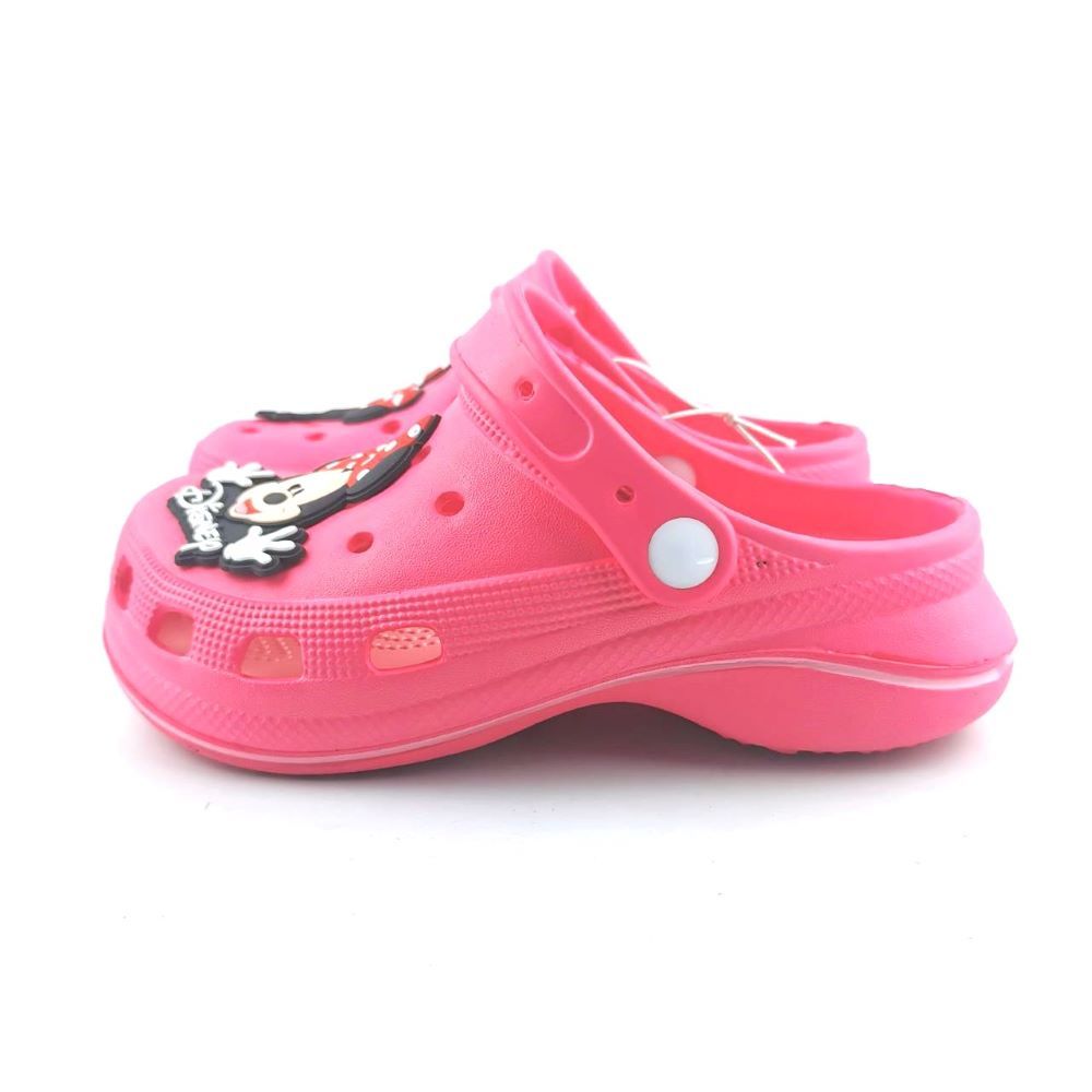 รองเท้าCLOG MINNIE สีชมพูสด ไซส์ 35