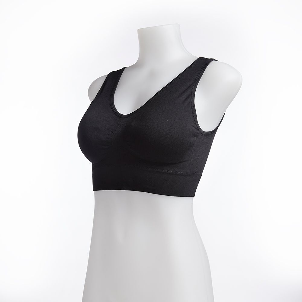 ME STYLE เสื้อในไร้ตะเข็บสีดำ SIZE L