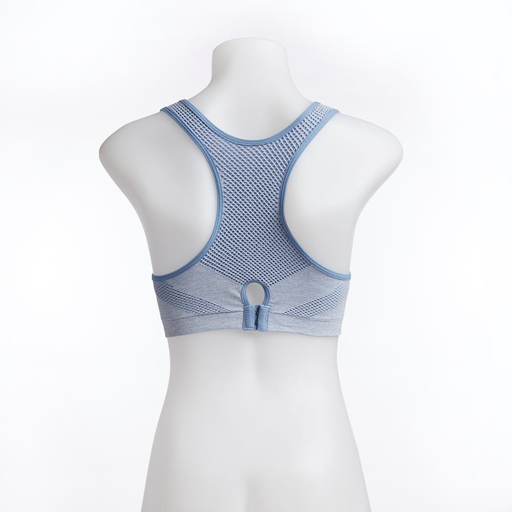 ME STYLE เสื้อในสปอร์ตบราไร้ตะเข็บสีฟ้า SIZE 36B