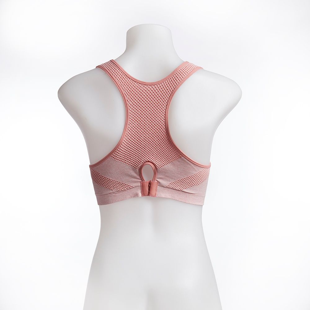 ME STYLE LADY SEAMLESS SPORT BRA PINK SIZE 34B