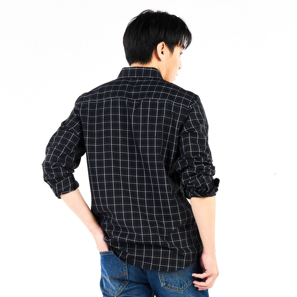 MESTYLE เชิ้ตพิมพ์ลายสีดำ ไซซ์ XL