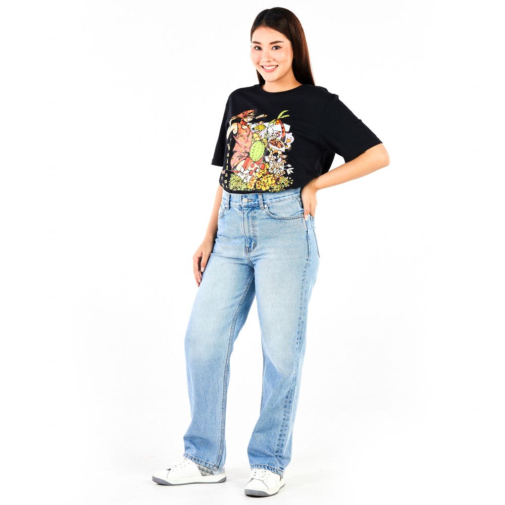 MESTYLE BAGGY PANTS LIGHT BLUE SIZE 27