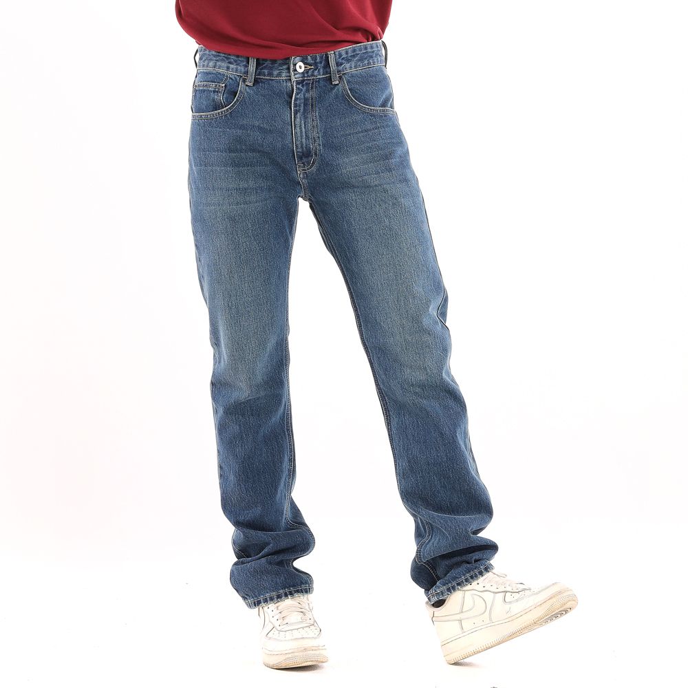 MESTYLE SLIM PANTS DENIM BLUE SIZE 30