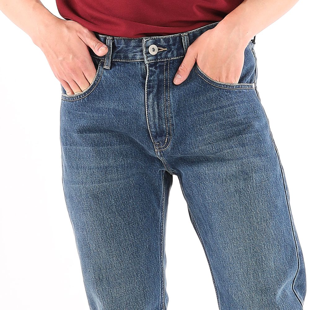 MESTYLE SLIM PANTS DENIM BLUE SIZE 36