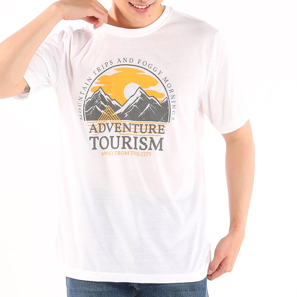 MESTYLE SHORTS SLEEVES T-SHIRT WHITE SIZE XL