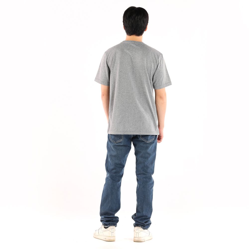 ME STYLE เสื้อยืดพิมพ์สีเทา M