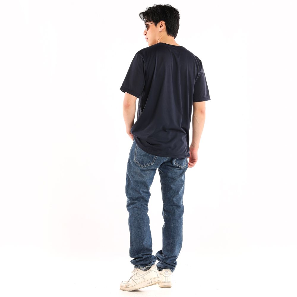 MESTYLE เสื้อยืดพิมพ์สีกรม ไซซ์ XL