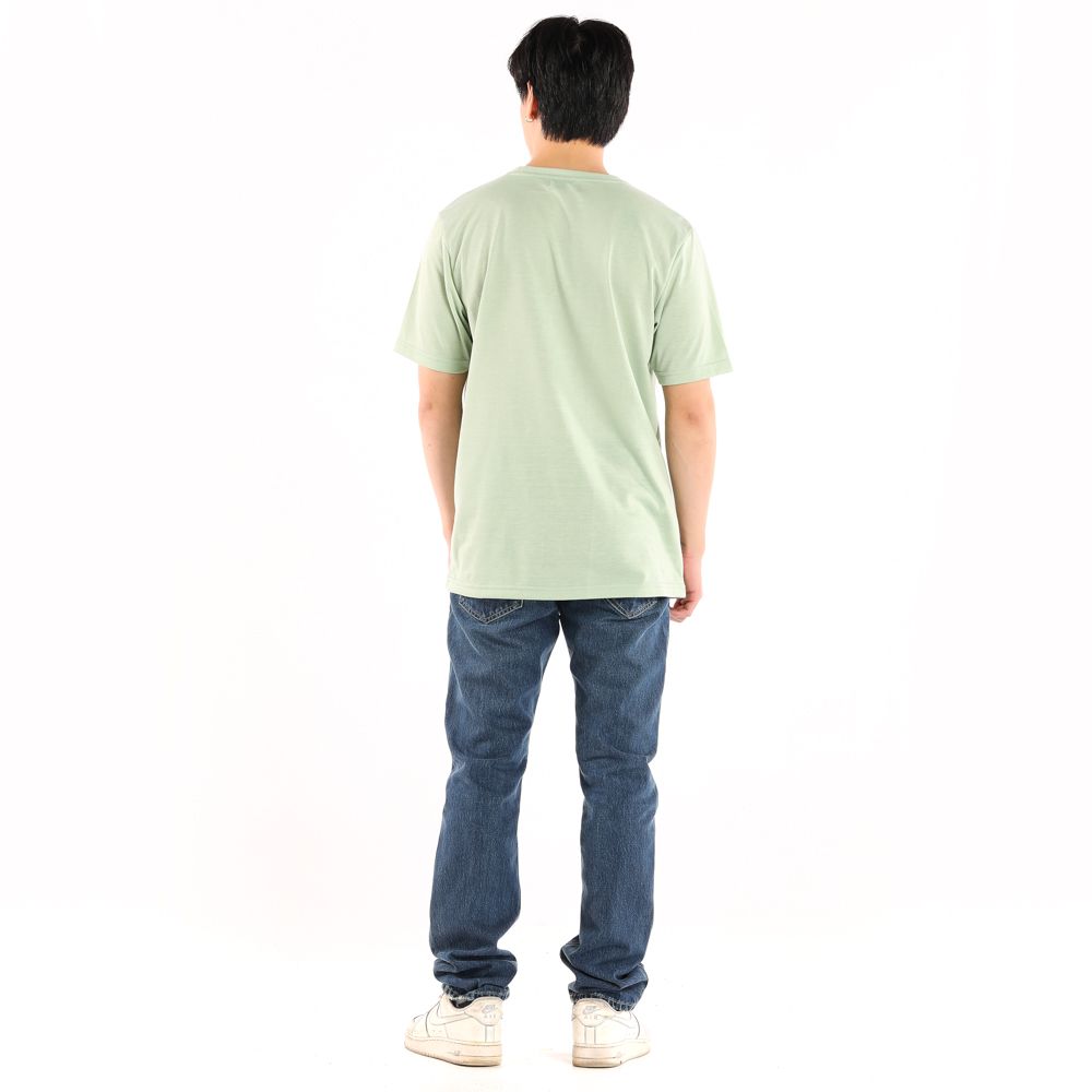 ME STYLE เสื้อยืดพิมพ์สีเขียว XL