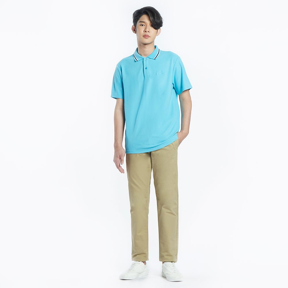 MESTYLE เสื้อโปโล สีฟ้า ไซซ์ M