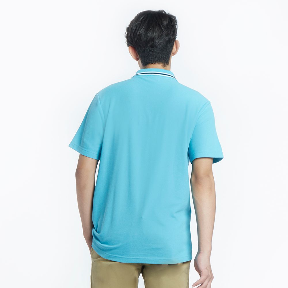 MESTYLE เสื้อโปโล สีฟ้า ไซซ์ M