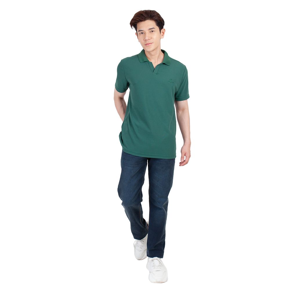 ME STYLE เสื้อโปโลสีเขียว L