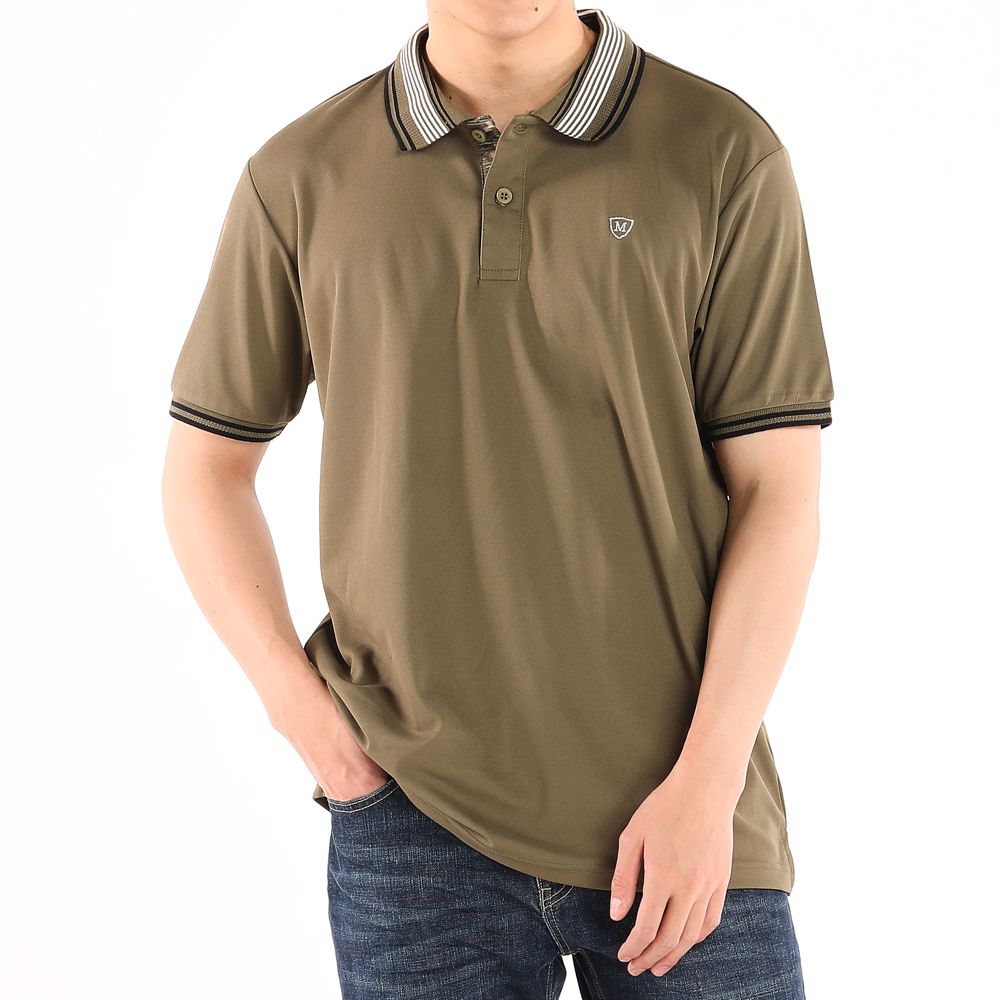 ME STYLE เสื้อโปโลสีเขียว S