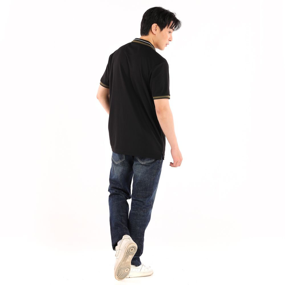 ME STYLE เสื้อโปโลสีดำ S